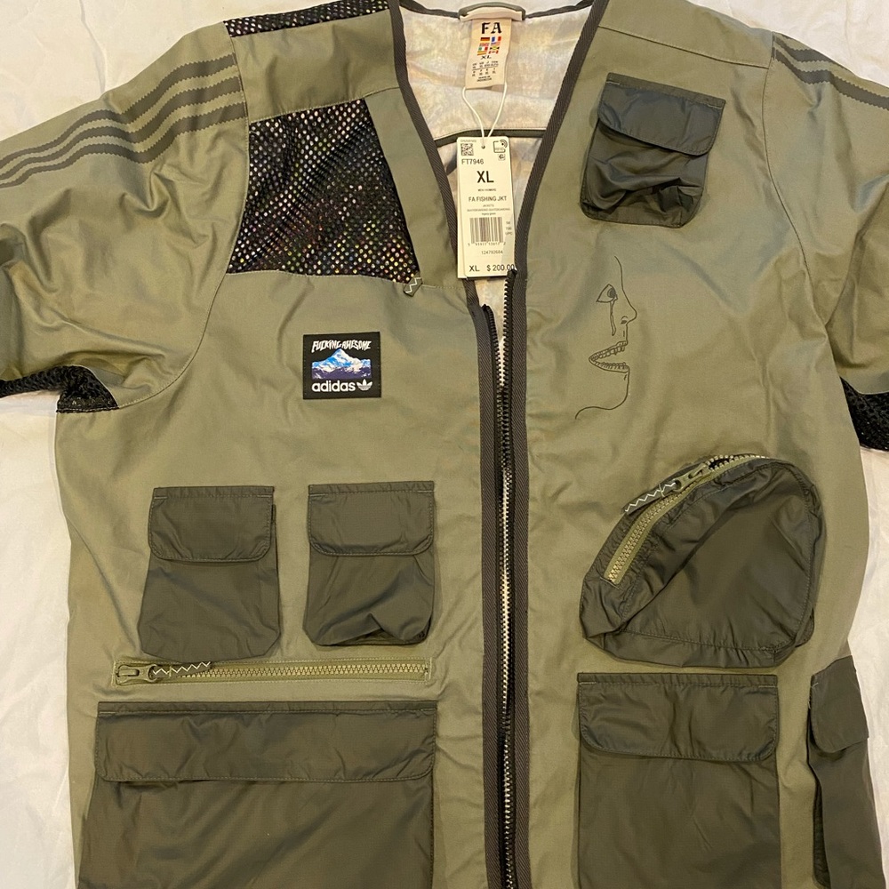 FA x Adidas fishing jacket